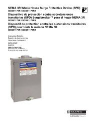 NEMA 3R Whole House Surge Protective Device (SPD) - Surgelogic