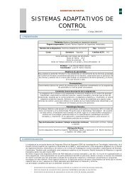 SISTEMAS ADAPTATIVOS DE CONTROL - uri=ieec.uned