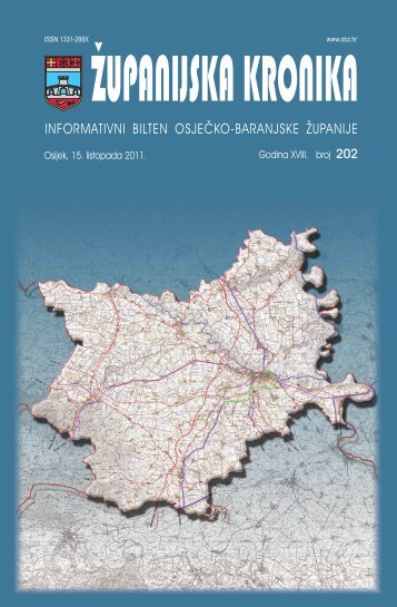 Å½upanijska kronika broj 202 - OsjeÄko baranjska Å¾upanija