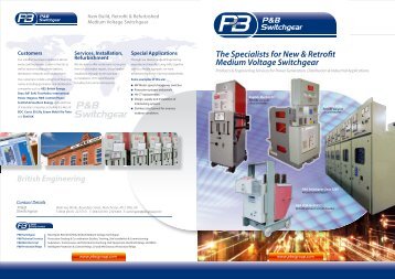 P&B Switchgear brochure 2011 - PBSI Group Ltd