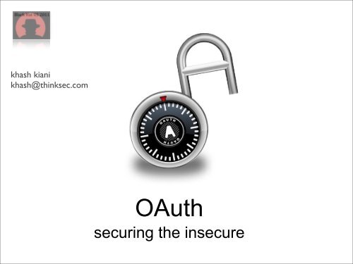 securing the insecure - Hakim