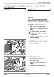 Air Conditioning Accumulator/Dehydrator Ã¢Â€Â“ Remove ... - Ford Scorpio