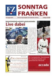 FZ - Sonntag in Franken E-Paper