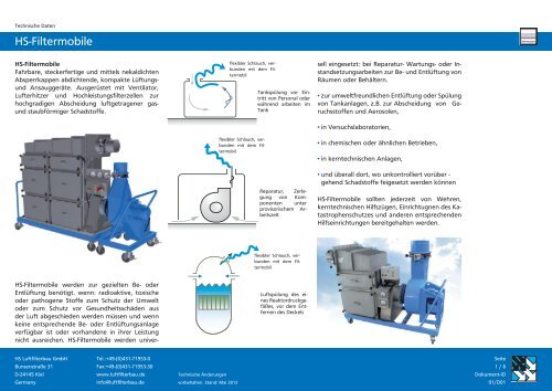 Clean air through experience - HS Luftfilterbau GmbH