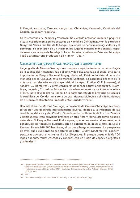 IntervenciÃƒÂ³n Minera a Gran Escala en Ecuador y VulneraciÃƒÂ³n de ...