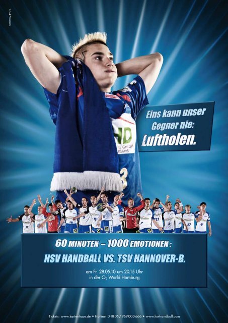 Fette Beute machen: am 22.05. gegen den THW Kiel. - HSV Handball