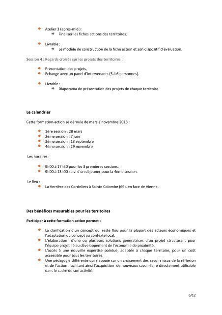 Appel Ã  candidatures pour les territoires de RhÃ´ne ... - Portail Territoire