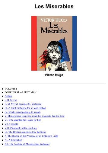 Dissertation preface miserables