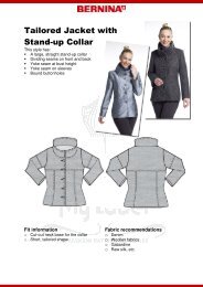 Tailored Jacket With Stand-up Collar - My Label 3D Fashion Pattern ...