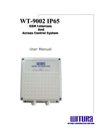 WT-9002 IP65 - Witura