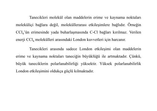 ikincil kimyasal etkileşimler - E-Universite