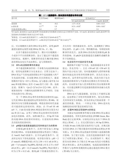 噬菌体phi29 DNA包装马达磷脂膜嵌合体在单分子检测及 ... - 生命科学