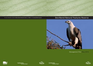 devilbend natural features reserve management plan - Parks Victoria