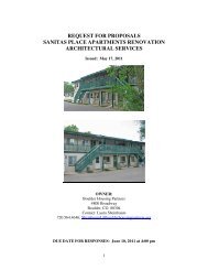 request for proposals sanitas place apartments renovation ...