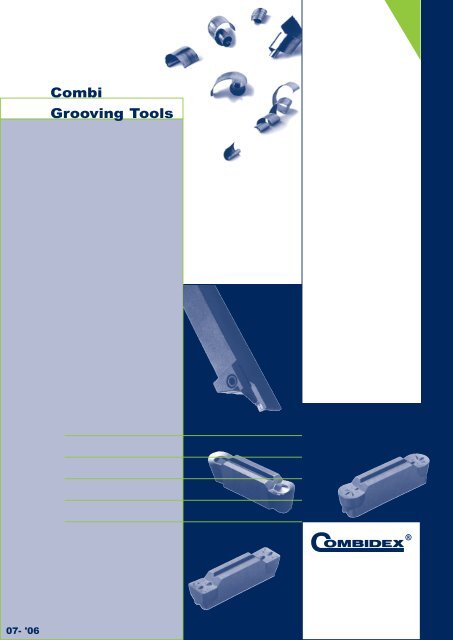 Combidex Grooveturn Holders & Inserts (PDF)