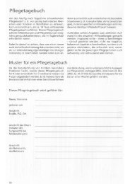 Vorlage und Beispiel fÃ¼r ein Pflegetagebuch - Lebenshilfe Breisgau