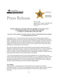 Press Release - United States Secret Service