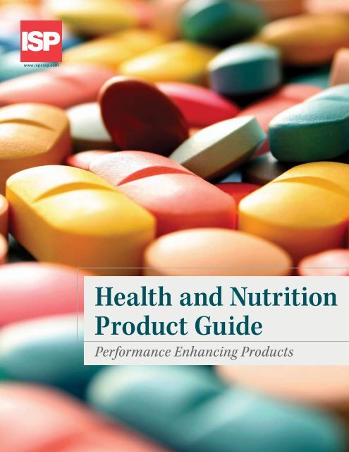 Health and Nutrition Product Guide - Anshul Life Sciences