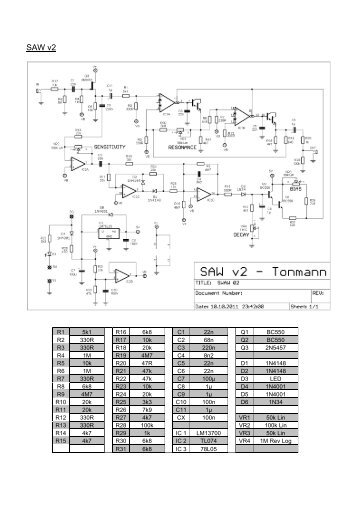 SAW v2 - GuitarPCB.com