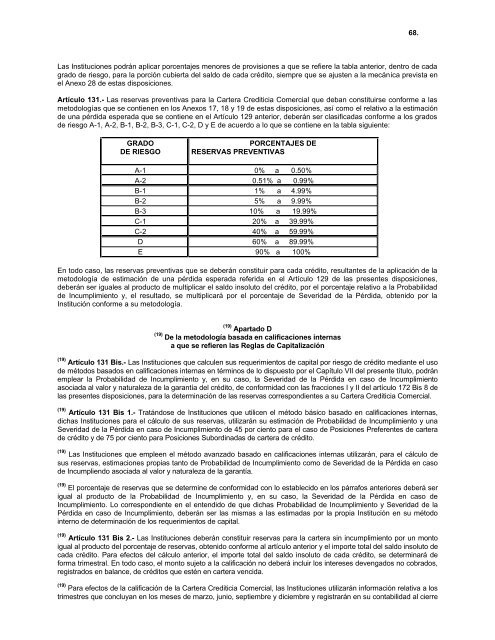 Circular 1/2006 emitida por el Banco de MÃ©xico - Bansefi