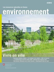 Magazine Â«environnementÂ» 4/2012 - Vivre en ville - La Maison Nature