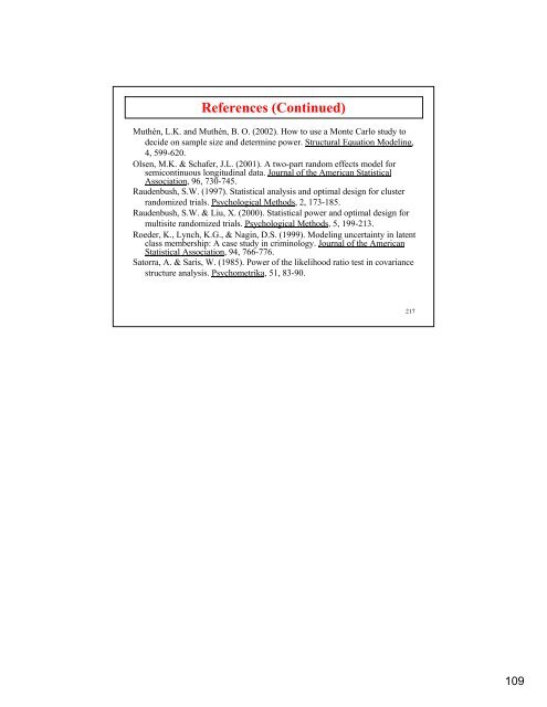 Introductory And Intermediate Growth Models - Mplus