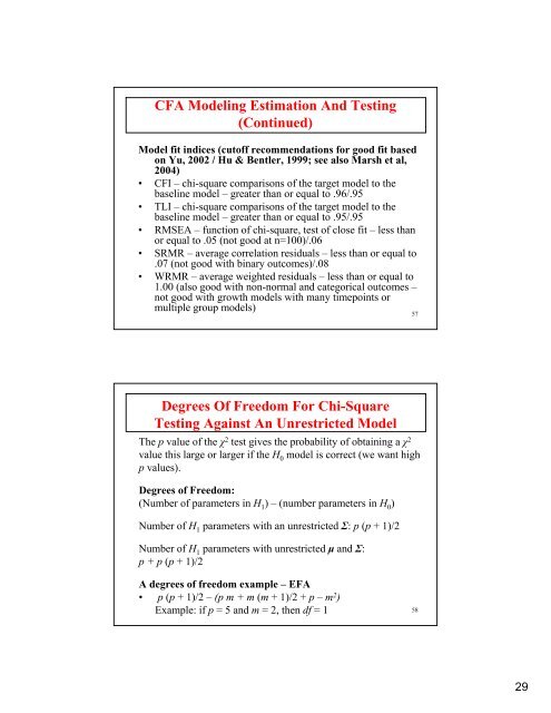 Introductory And Intermediate Growth Models - Mplus