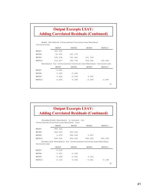 Introductory And Intermediate Growth Models - Mplus