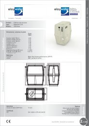 Waterfix 7500 l - Chaux de Contern