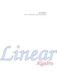 Linear Algebra