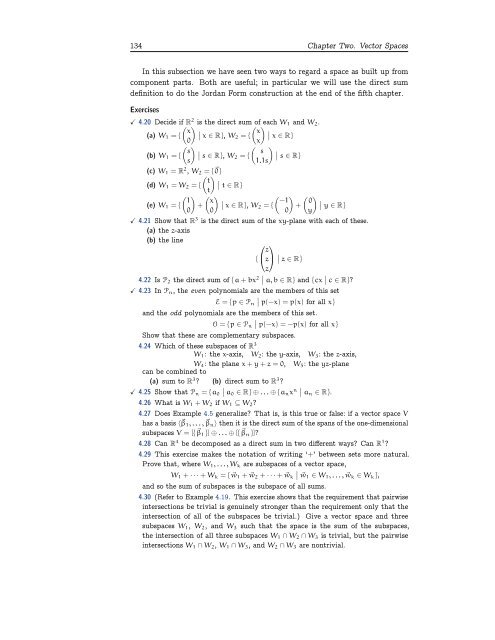 Linear Algebra