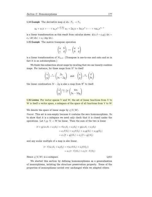 Linear Algebra