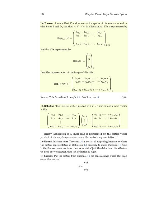 Linear Algebra