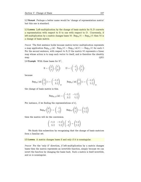 Linear Algebra