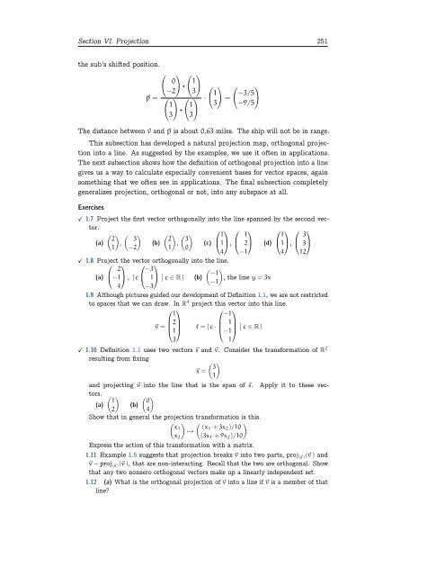 Linear Algebra