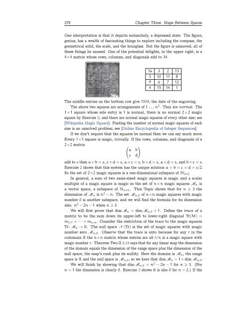 Linear Algebra