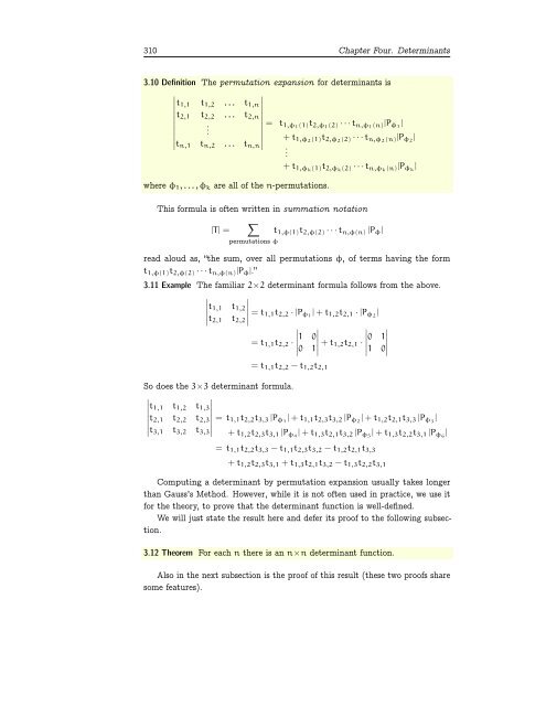 Linear Algebra