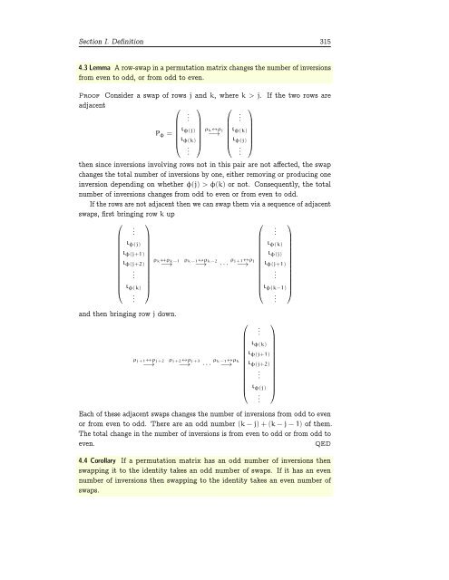 Linear Algebra