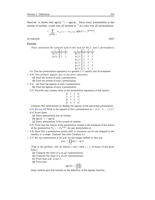 Linear Algebra