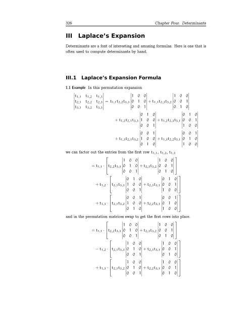 Linear Algebra