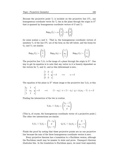 Linear Algebra