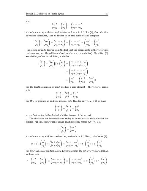 Linear Algebra