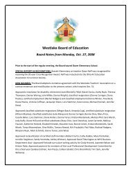 Westlake Board of Education - Westlake City Schools