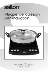 Plaque de cuisson par induction - Salton