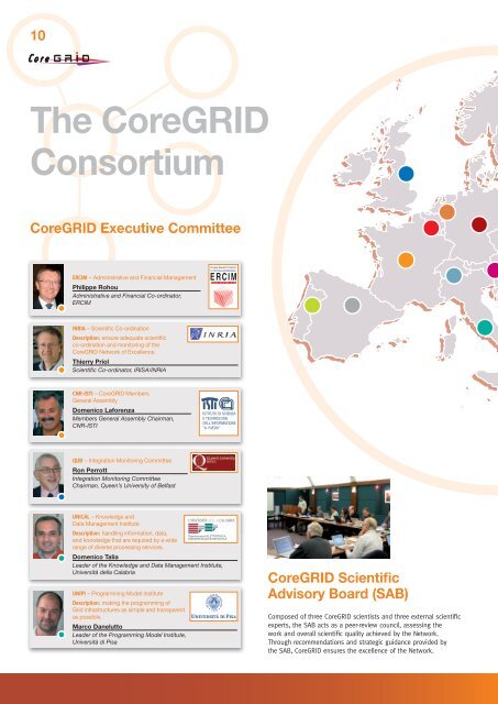 Annual report for download - CoreGRID Network of Excellence