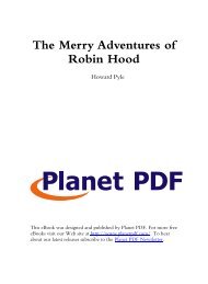 The Merry Adventures of Robin Hood - Planet PDF
