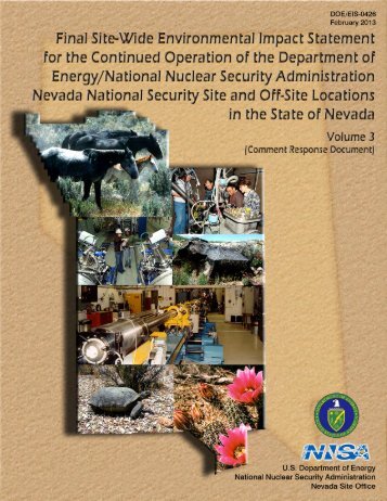 Volume 3 - U.S. Department of Energy