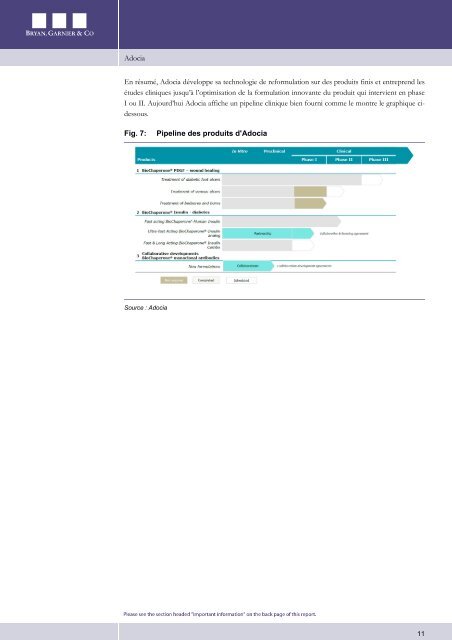 Company Independent Report - Bryan, Garnier & Co