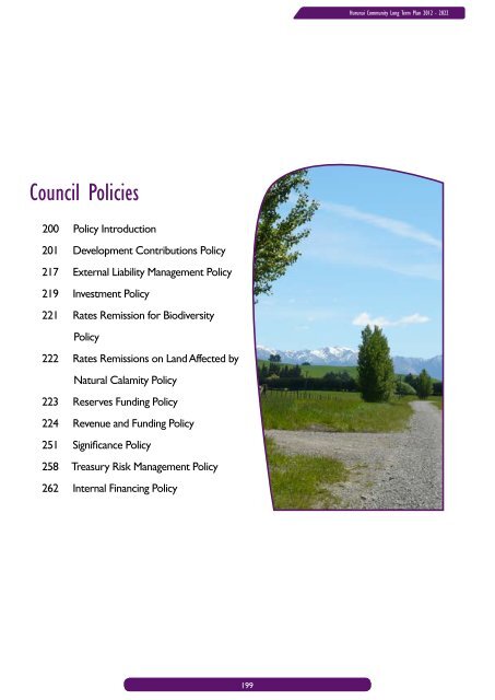 Draft Long Term Plan 2012-2022 - Hurunui District Council