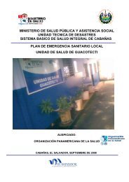 ministerio de salud pÃºblica y asistencia social unidad tecnica de ...